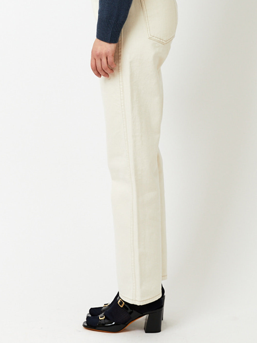 SANDALE UNA PATENT BLACK