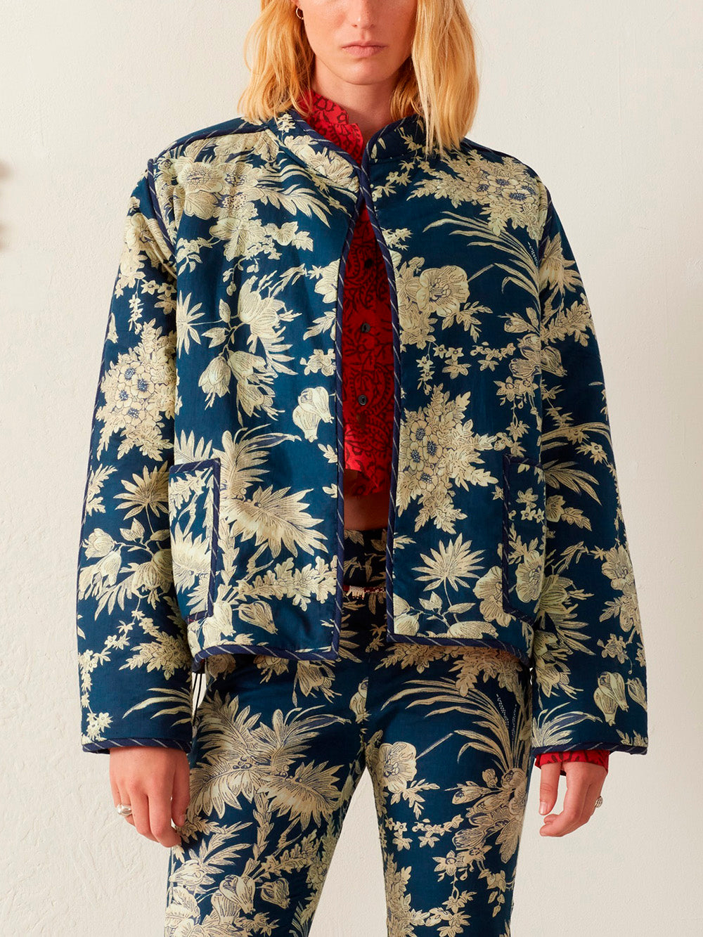 TAMIL INDIGO JACKET