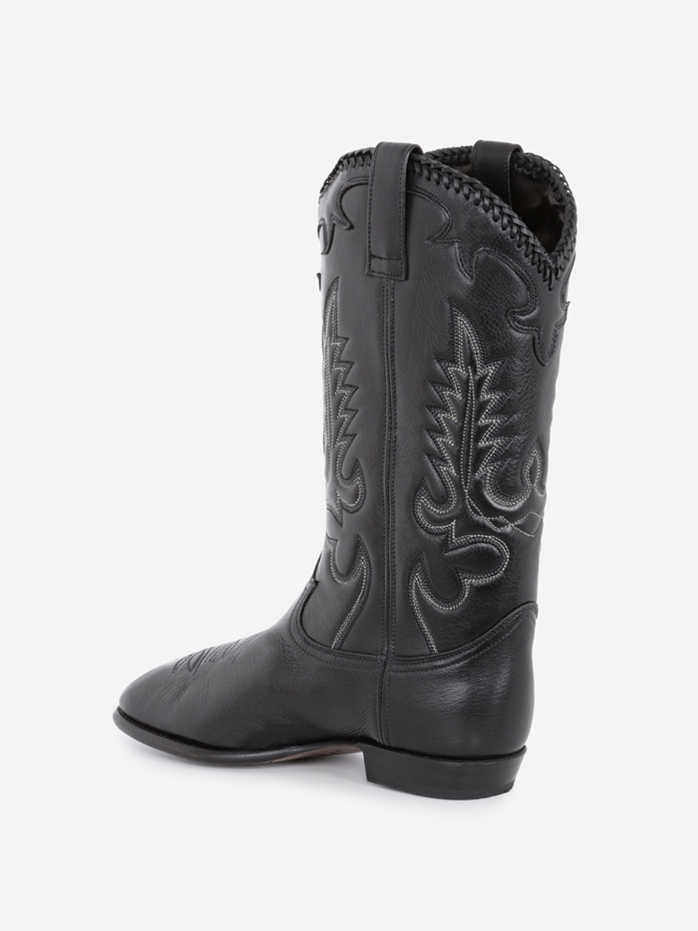 MIDNIGHT WESTERN BLACK BOOTS