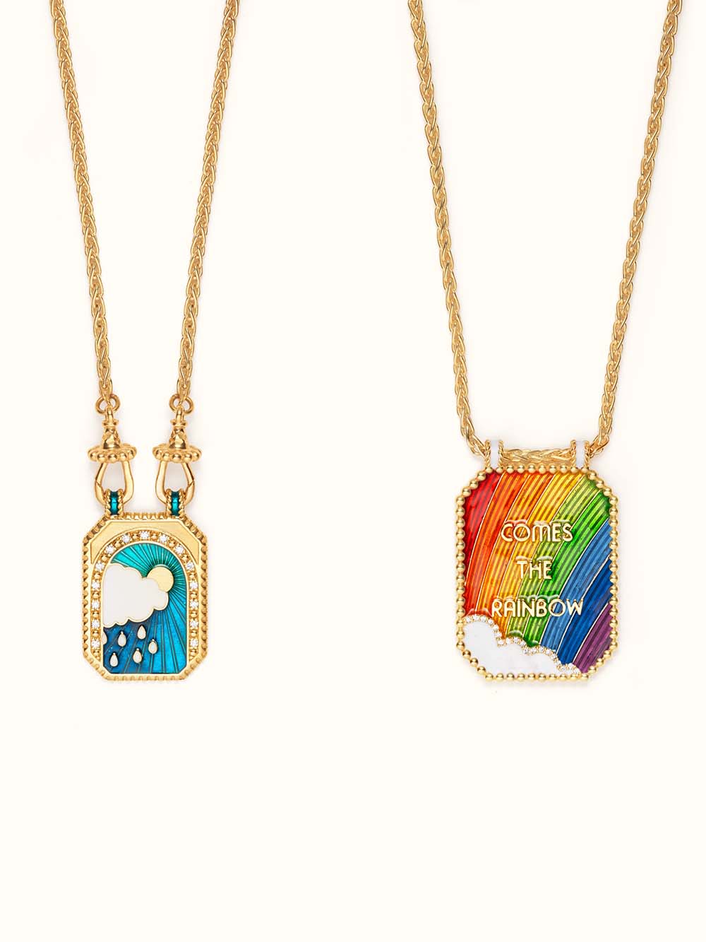 SCAPULAR NECKLACE AFTER THE RAIN