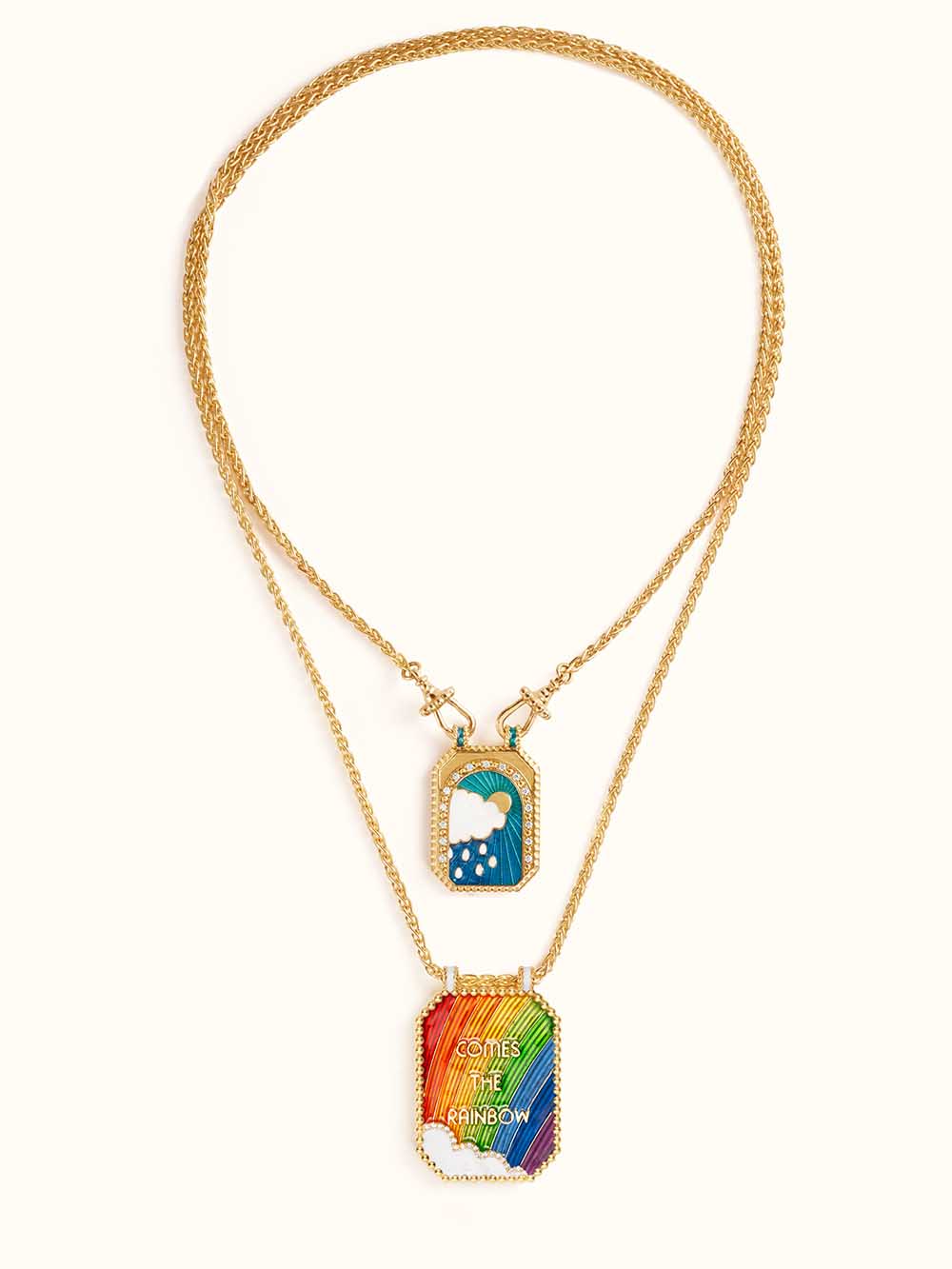 SCAPULAR NECKLACE AFTER THE RAIN