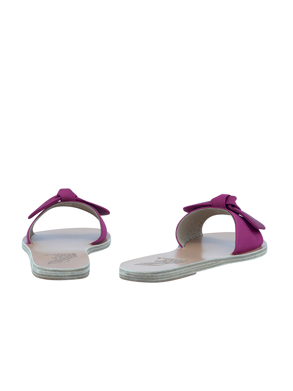 ALKI SATIN BLACKCURRANT SANDAL