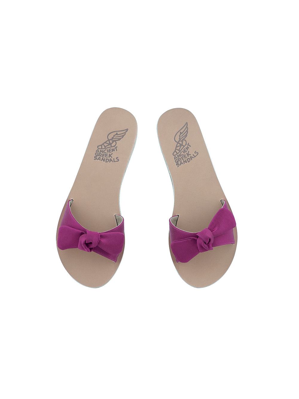 ALKI SATIN BLACKCURRANT SANDAL