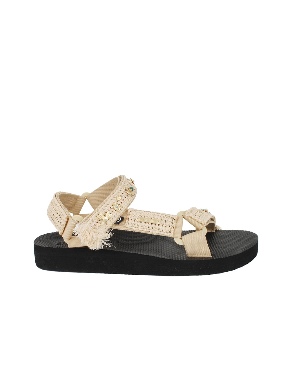 RAFFIA TREKKY ARIZONA LOVE X BY MARIE SANDAL