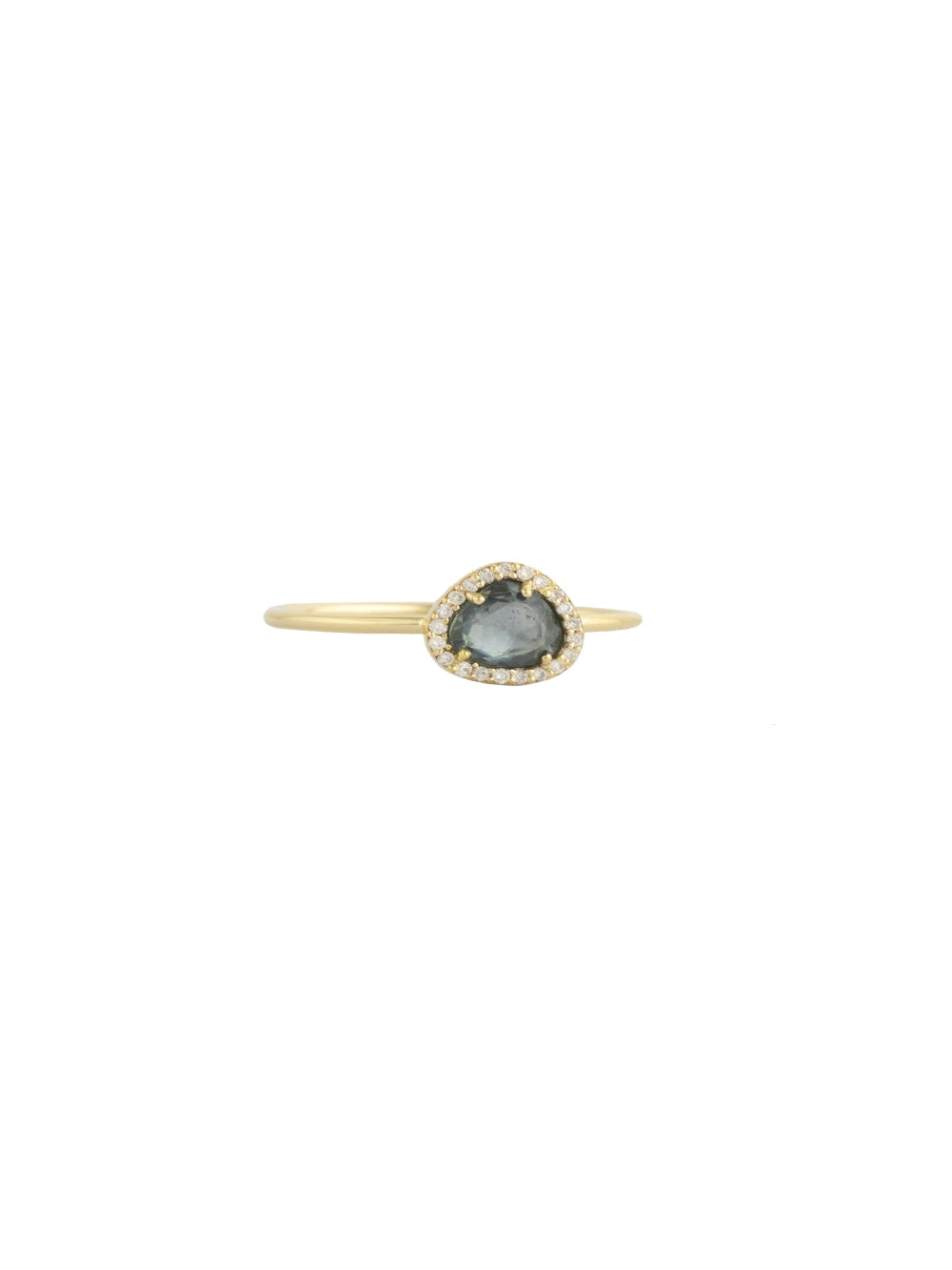RING STELLA SAPPHIRE GREY