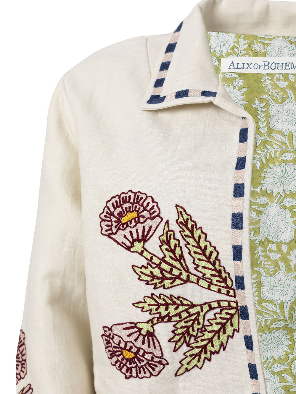 BIG BLOOM EMBROIDERED JACKET