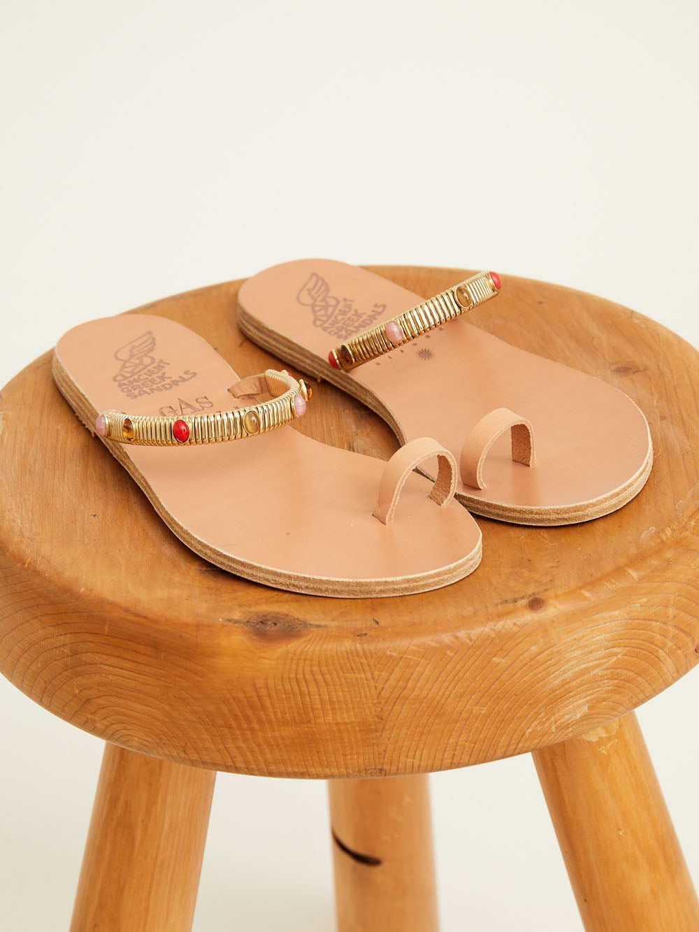 BEIGE STRADA SANDALS