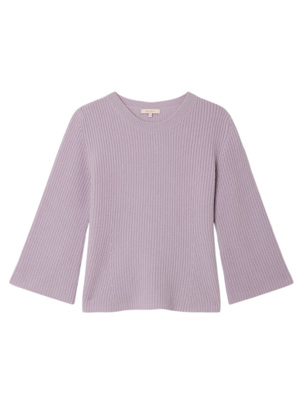 PULL FLARE MANCHE LONGUE LILA
