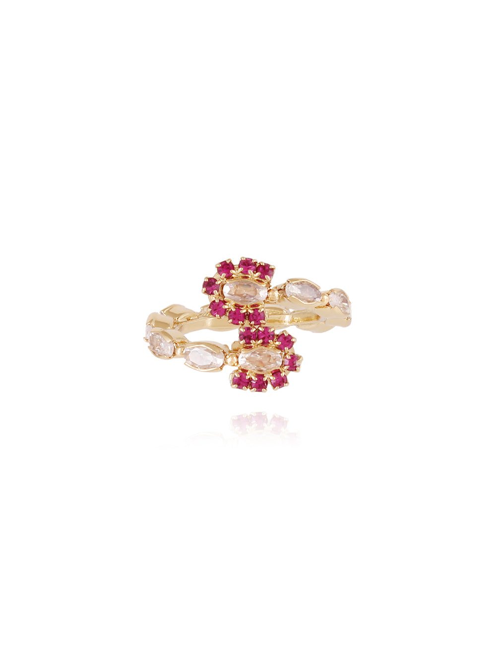 RIVIERA FLOWER LIANE RING