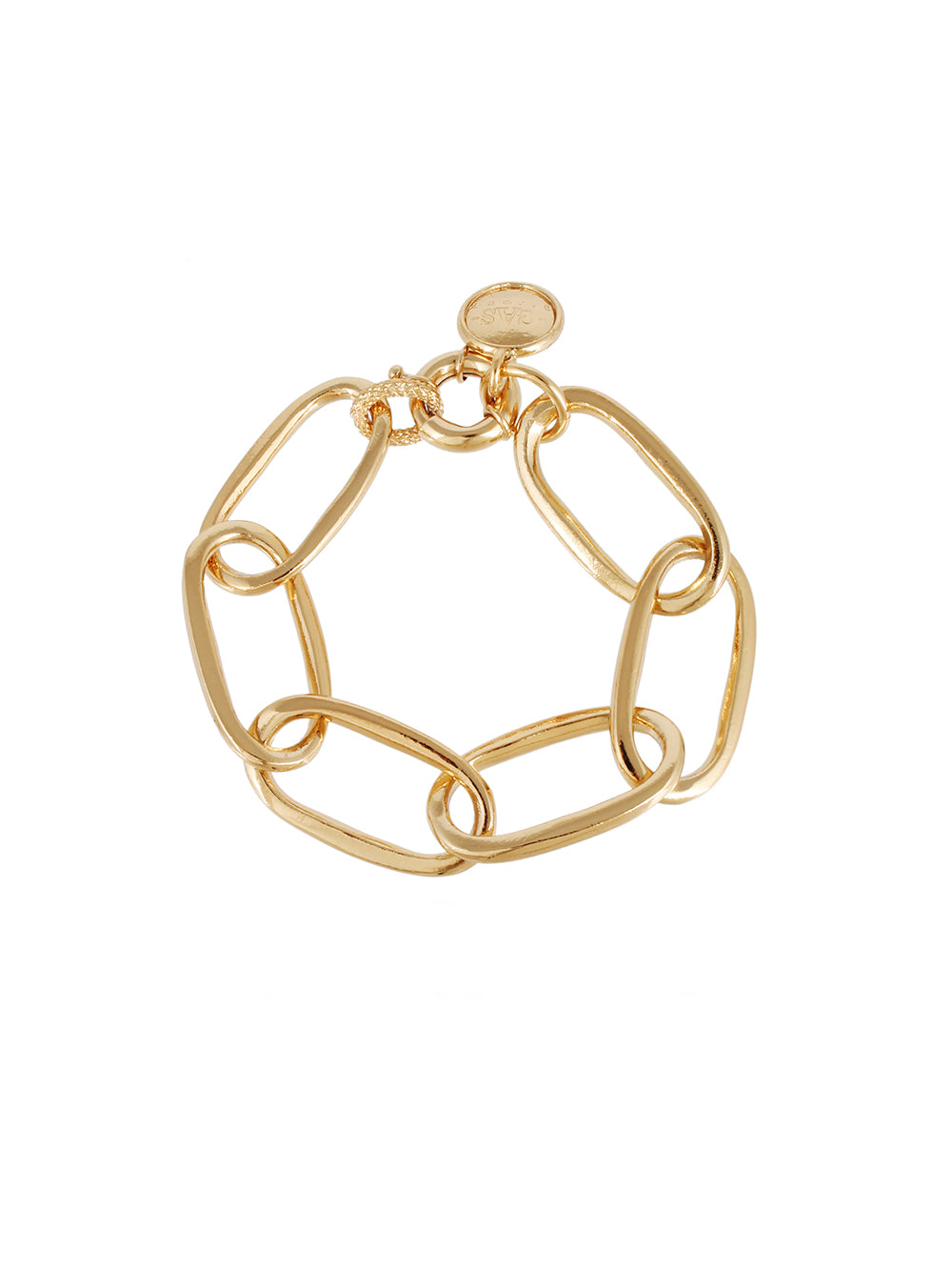 LARGE OVAL MESH BRACELET