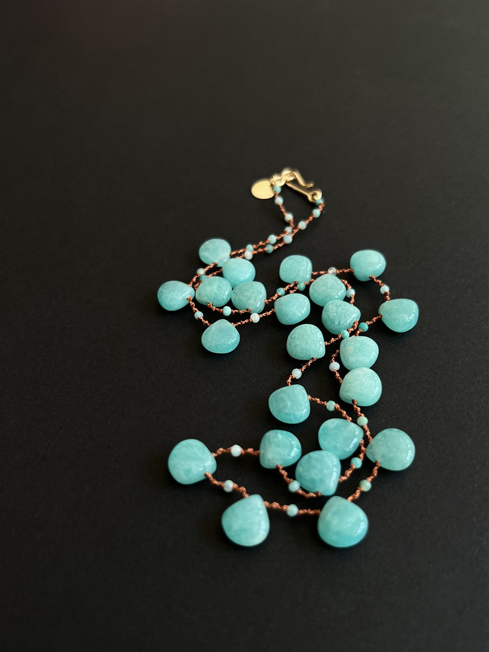 COLLIER BEETLE AMAZONITE