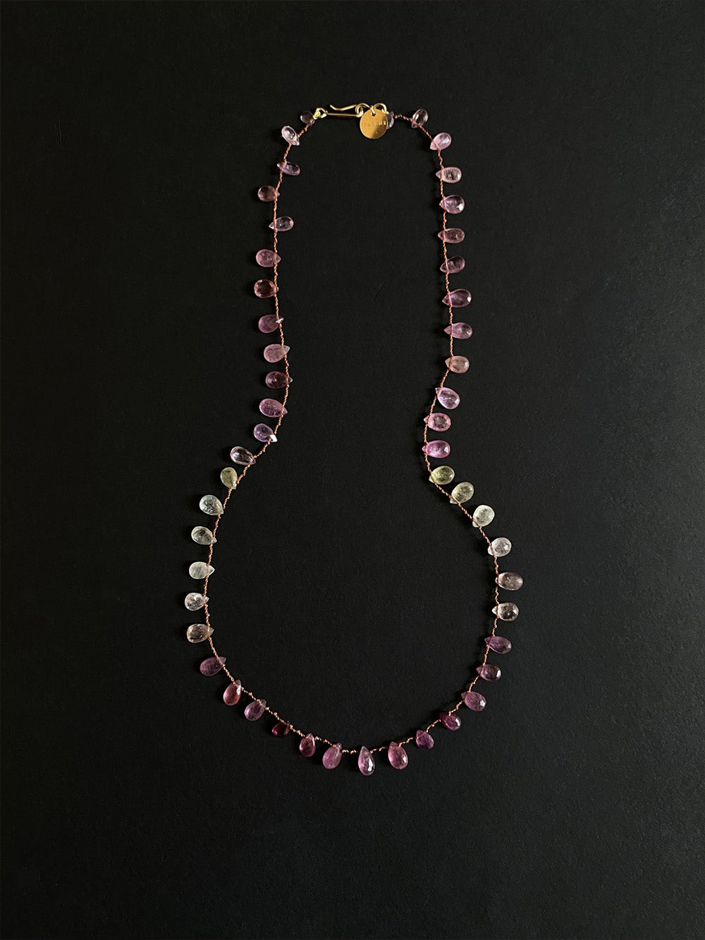 MEADOW NECKLACE MULTICOLORED SAPPHIRES