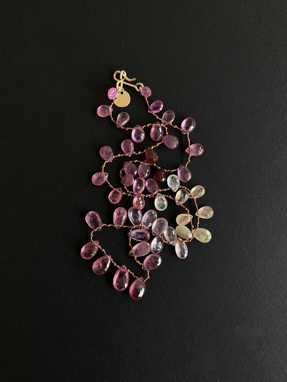 MEADOW NECKLACE MULTICOLORED SAPPHIRES