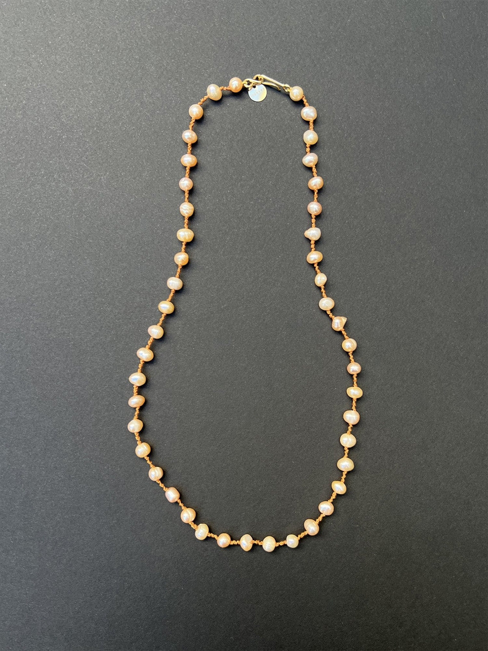 COLLIER BIRD PECHE PERLES D'EAU DOUCE