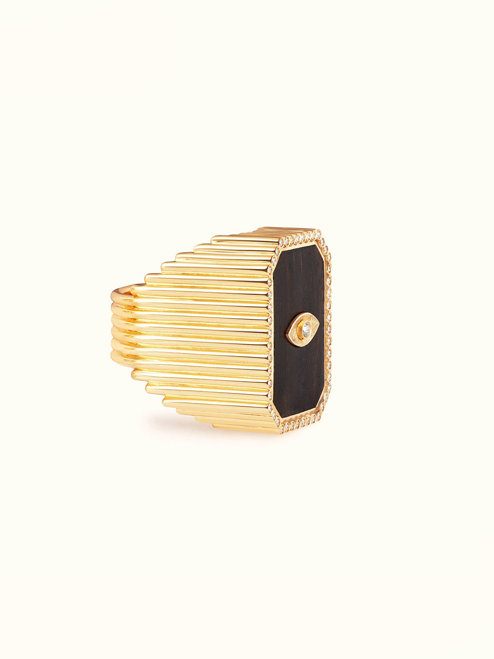 EBONY EYE RING