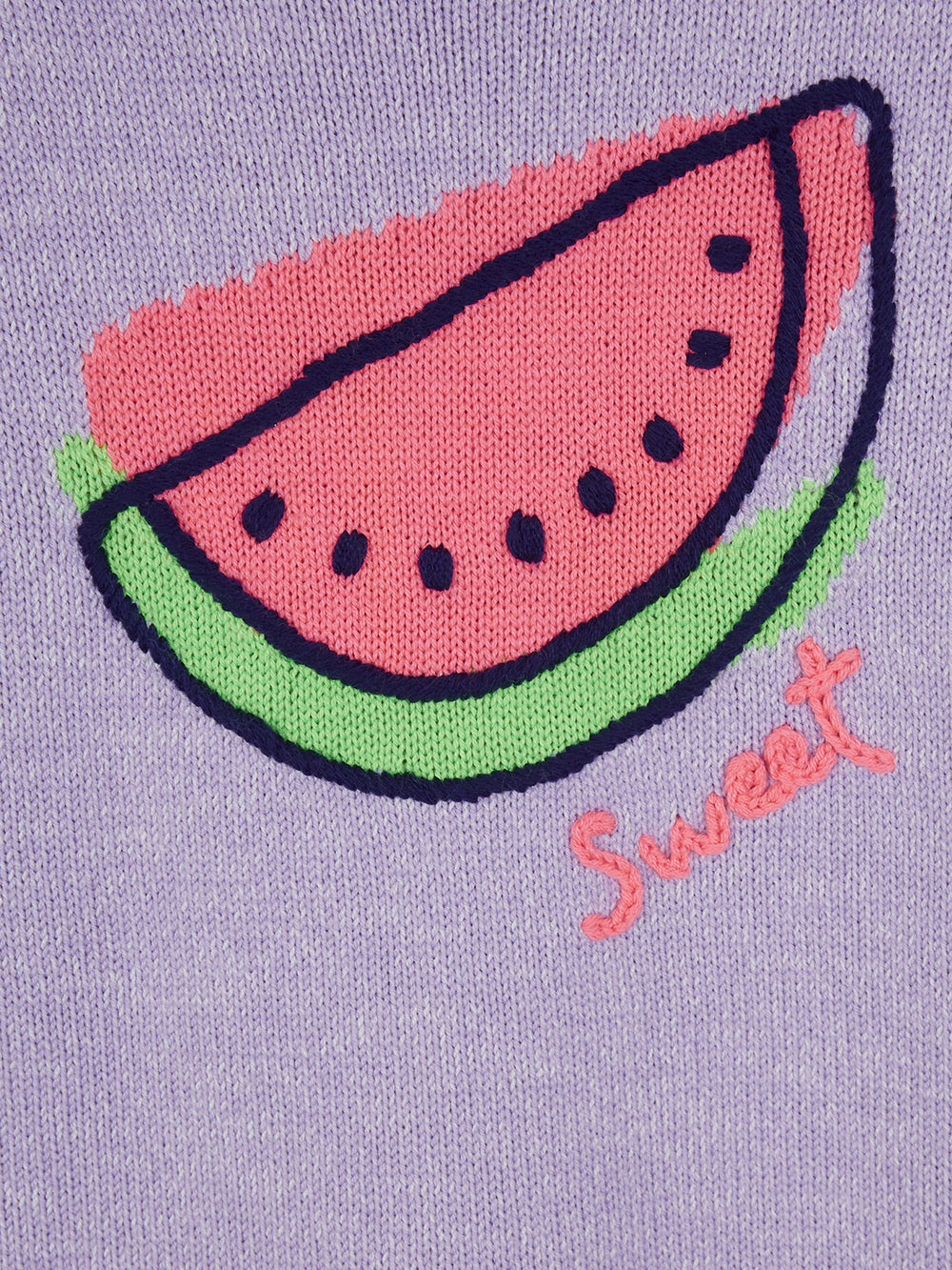 SWEAT WATERMELON INTARSIA