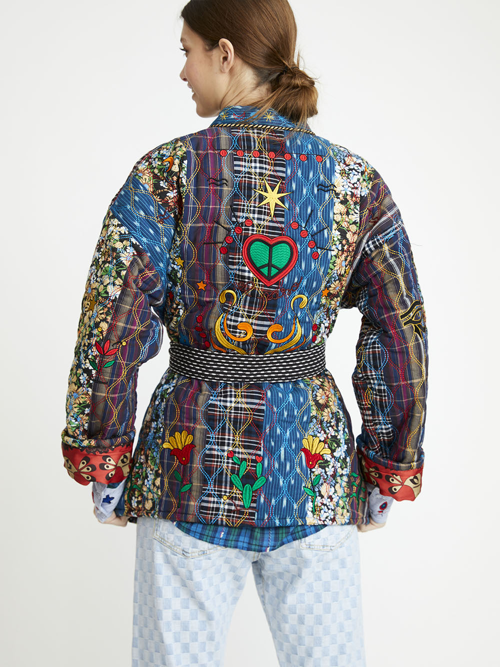 KIMONO EL PASO BLUE CUT