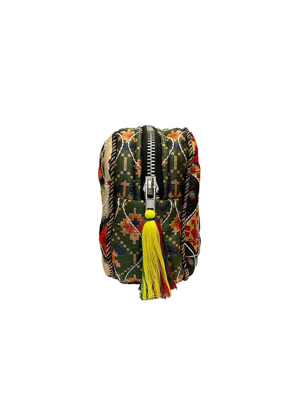 BLACK SILK MINI POUCH