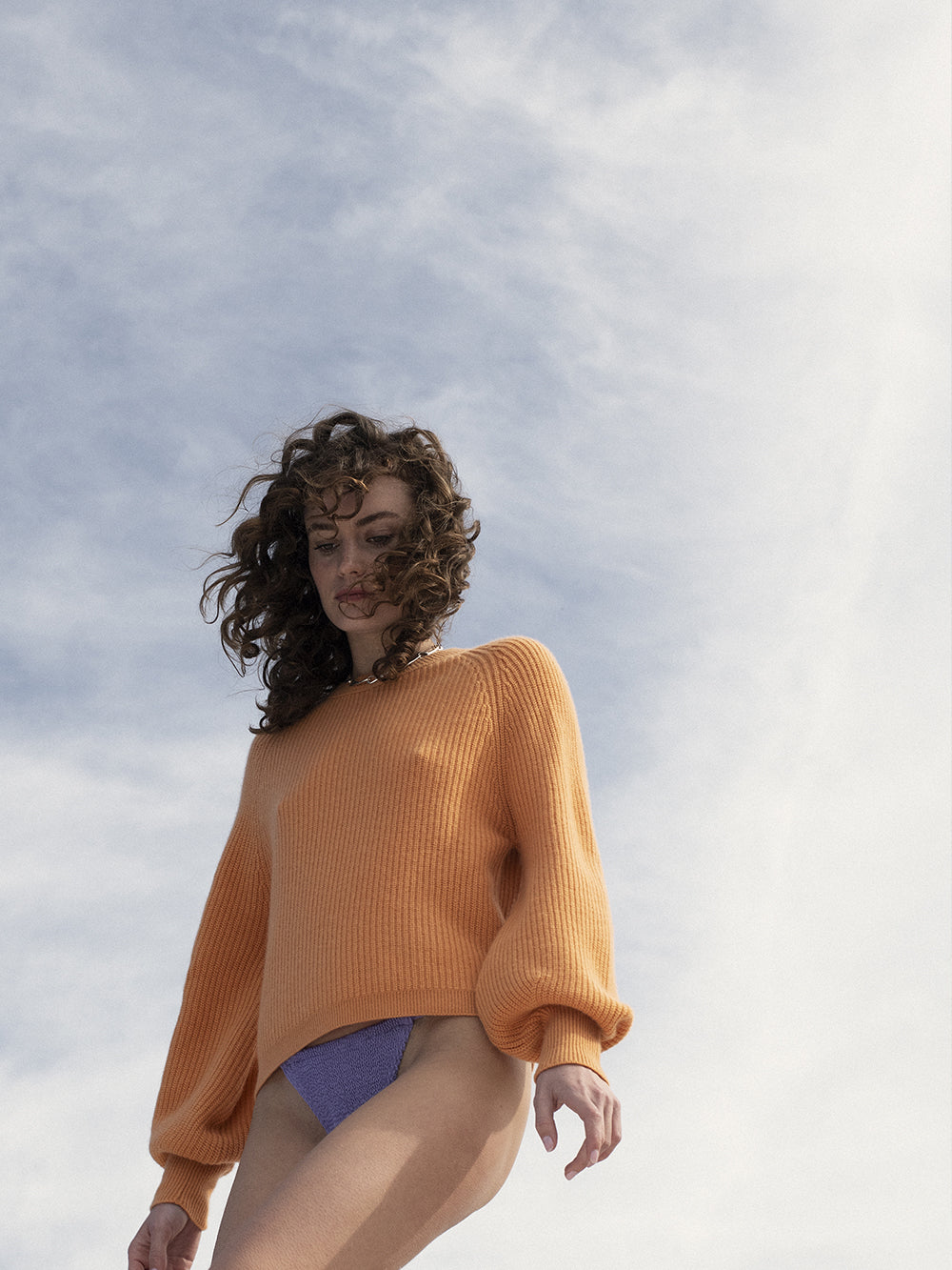 PULL MARLOW ABRICOT