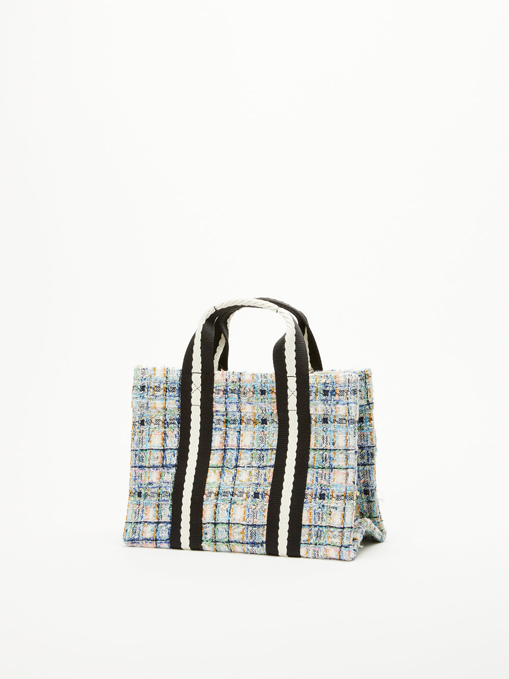 SAC TOTE S TWEED LIGHT BLUE