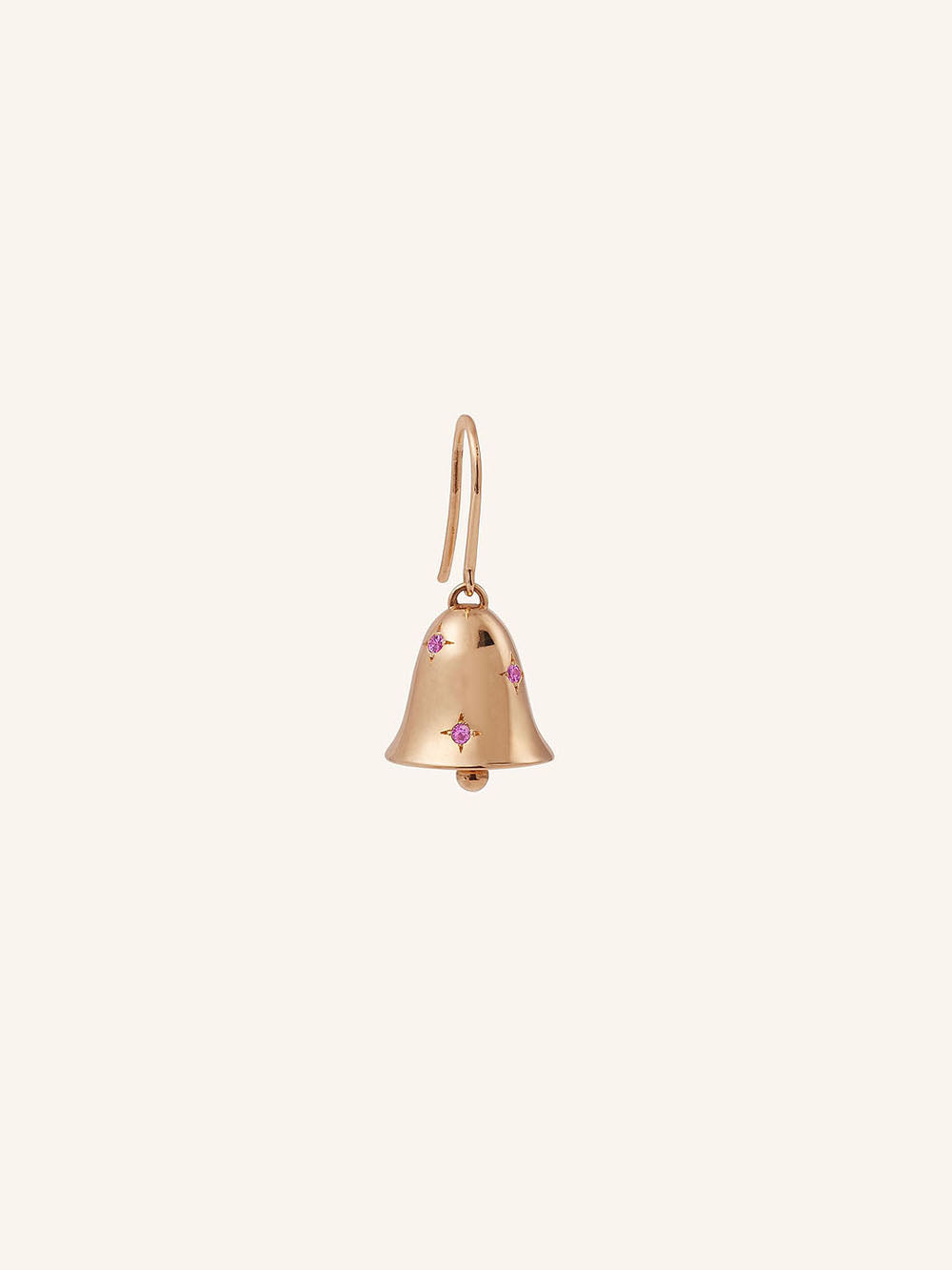 ROSE GOLD BELL EARRING