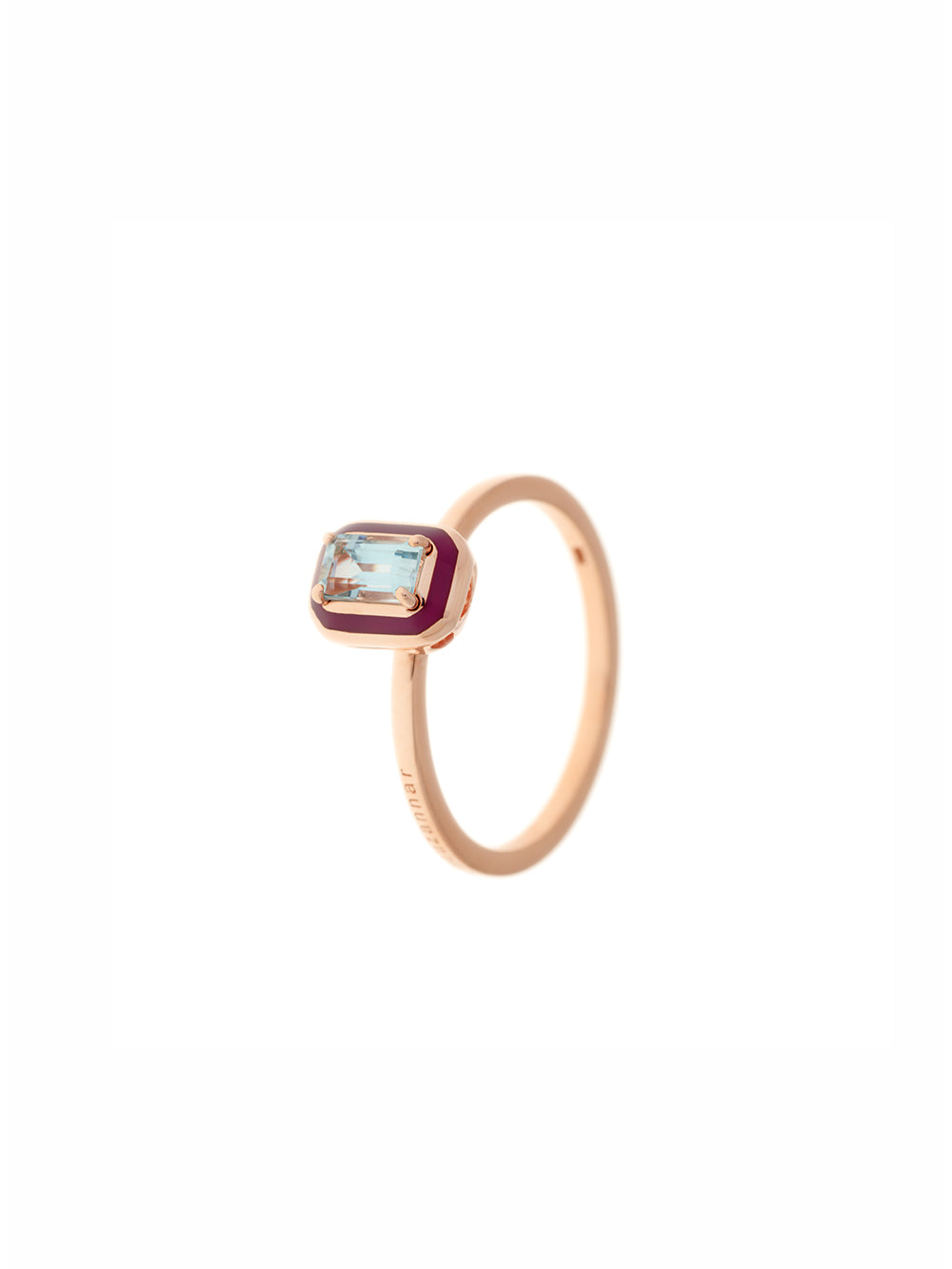 MINA AQUAMARINE RING