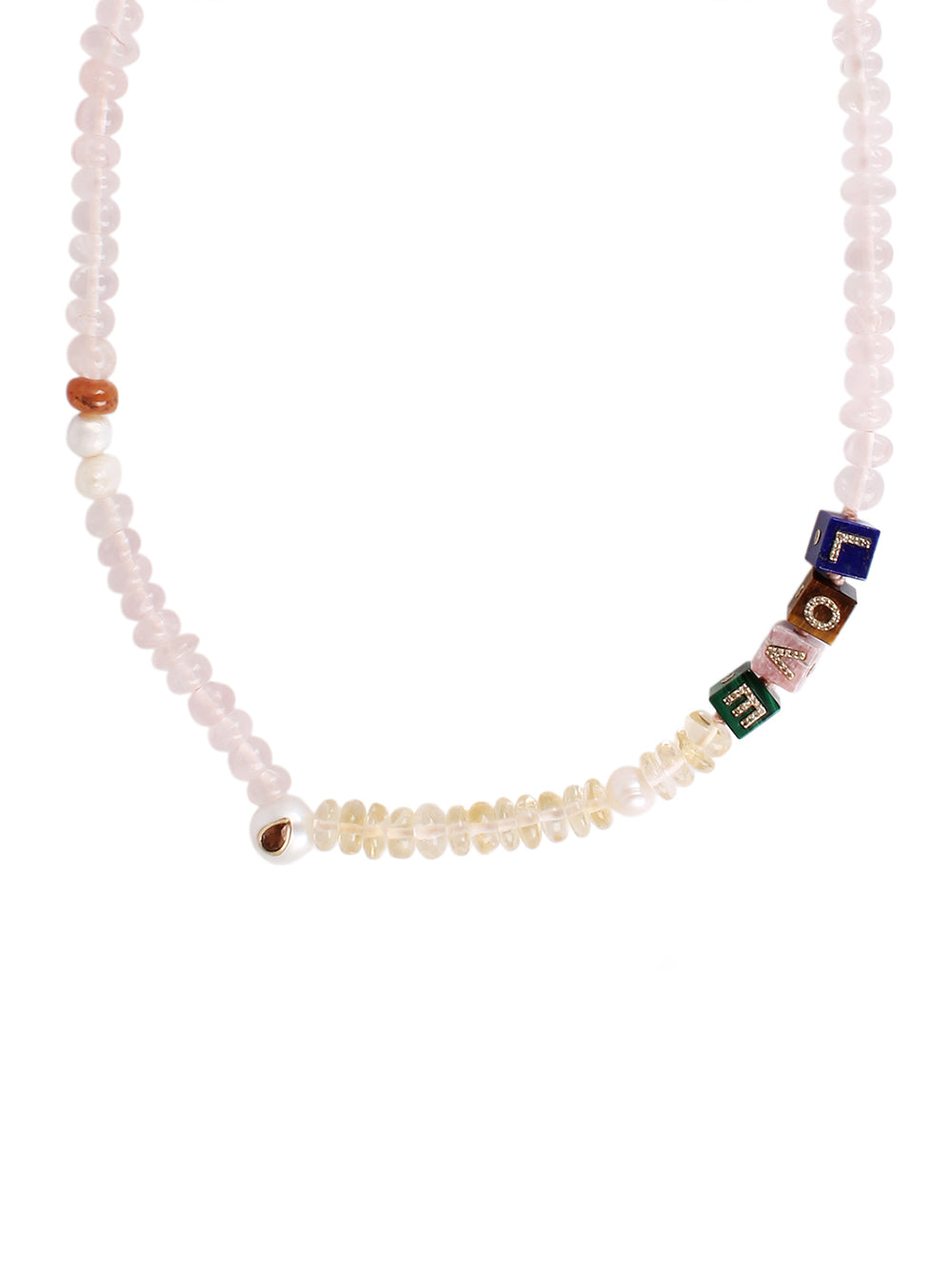 COLLIER CUBIX ROSE LOVE