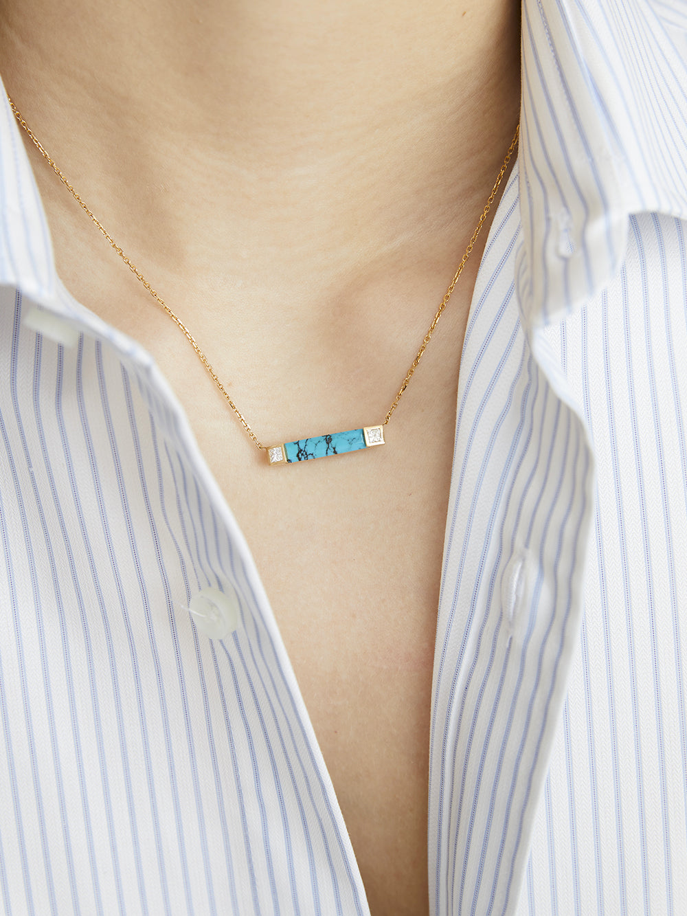 COLLIER VILLA EILEEN TURQUOISE