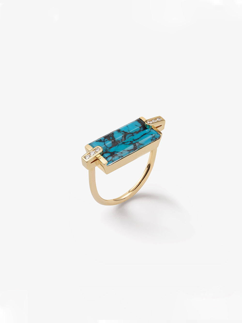 BAGUE VILLA IDA DOUBLE TURQUOISE