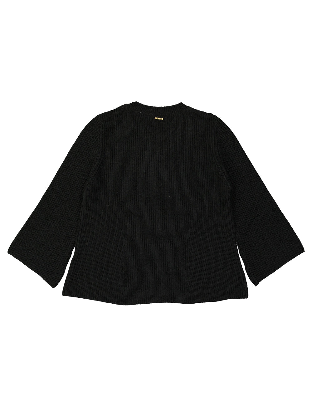 BLACK FLARE SWEATER