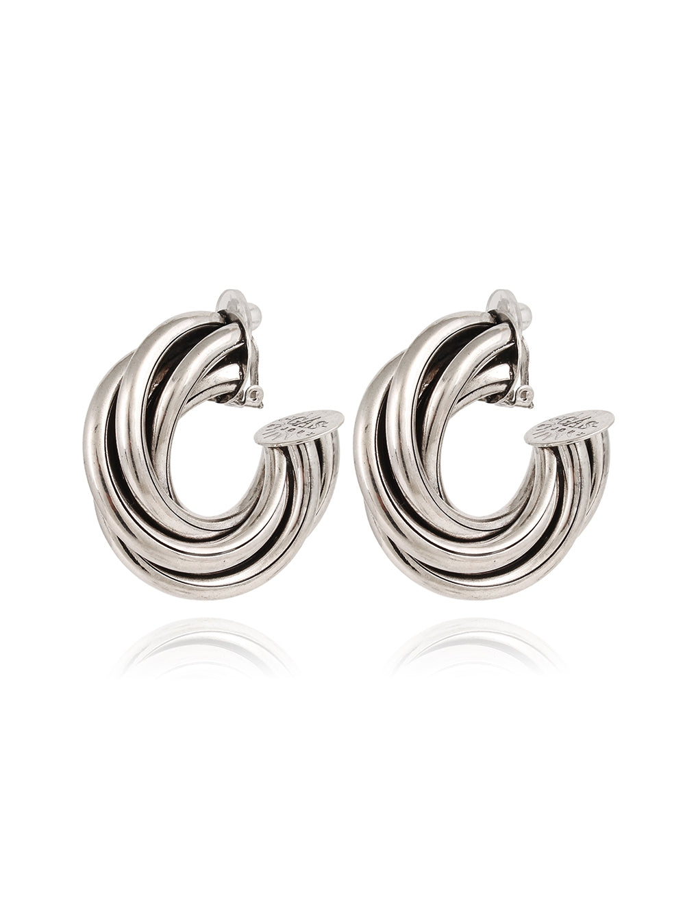 BOUCLE D'OREILLE ATIK ARGENT