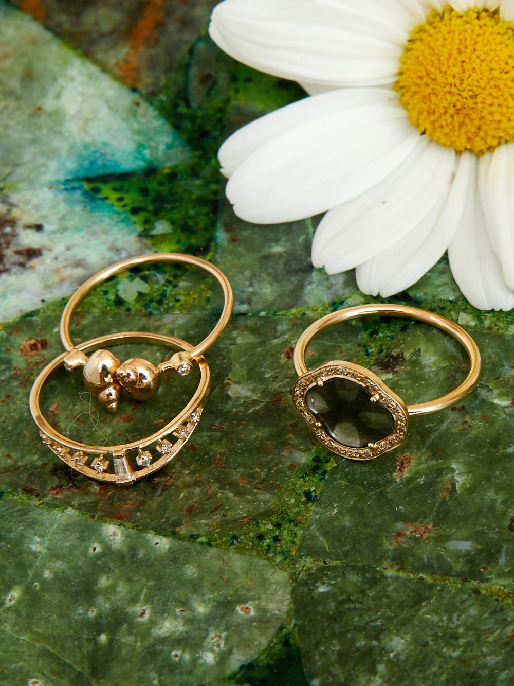 STELLA GRAY DIAMOND RING