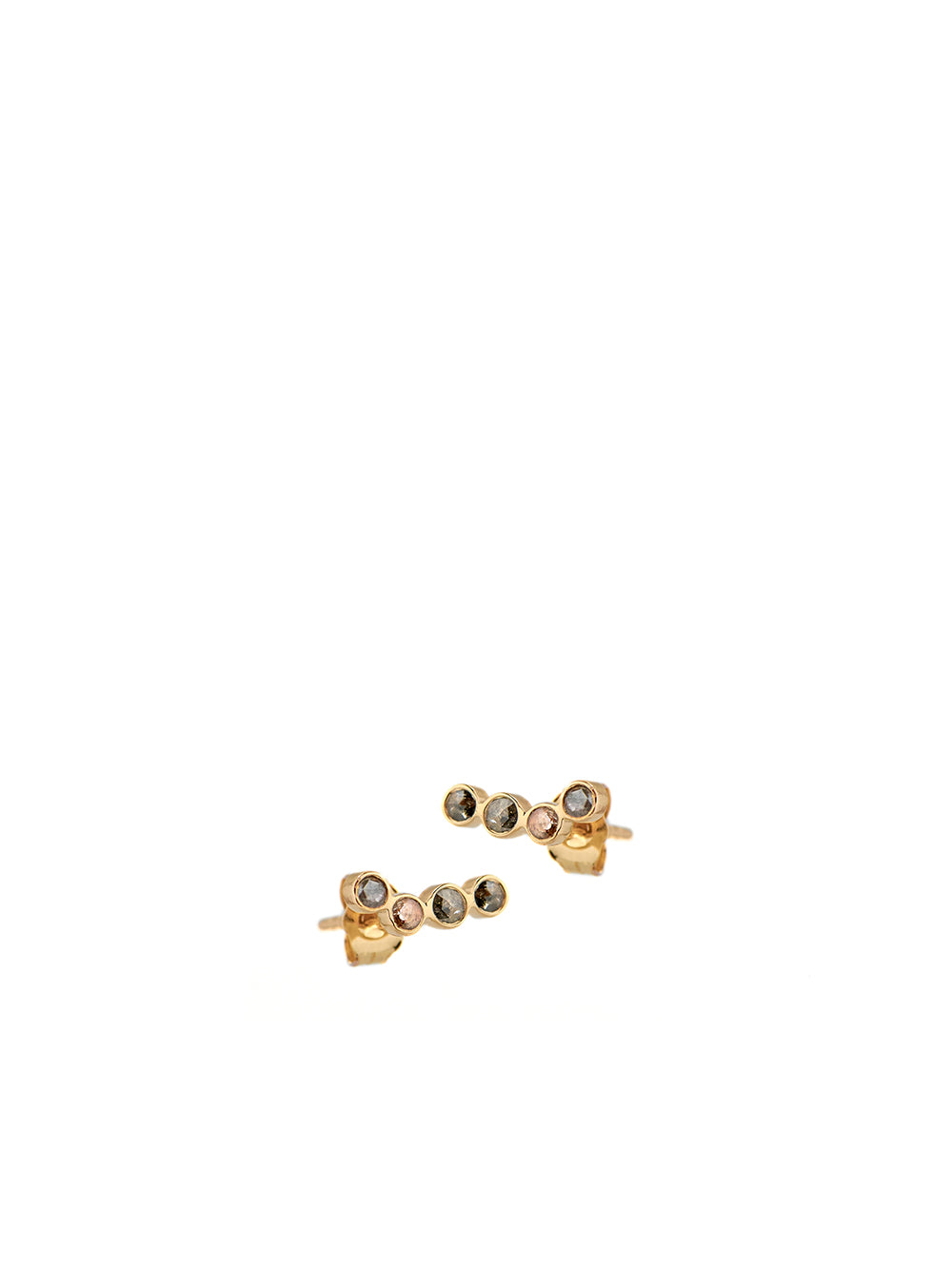 GREY DIAMOND EARRINGS