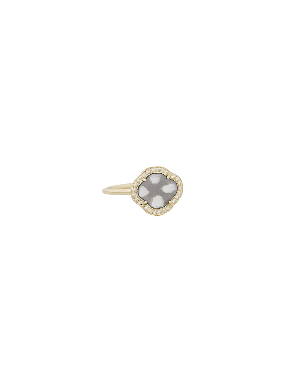 BAGUE STELLA DIAMANT GRIS