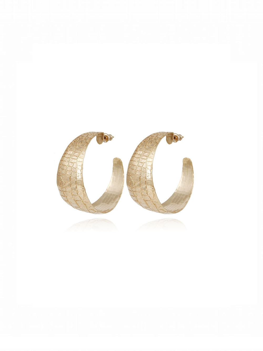 BOUCLE D'OREILLE CREOLE WILD OR