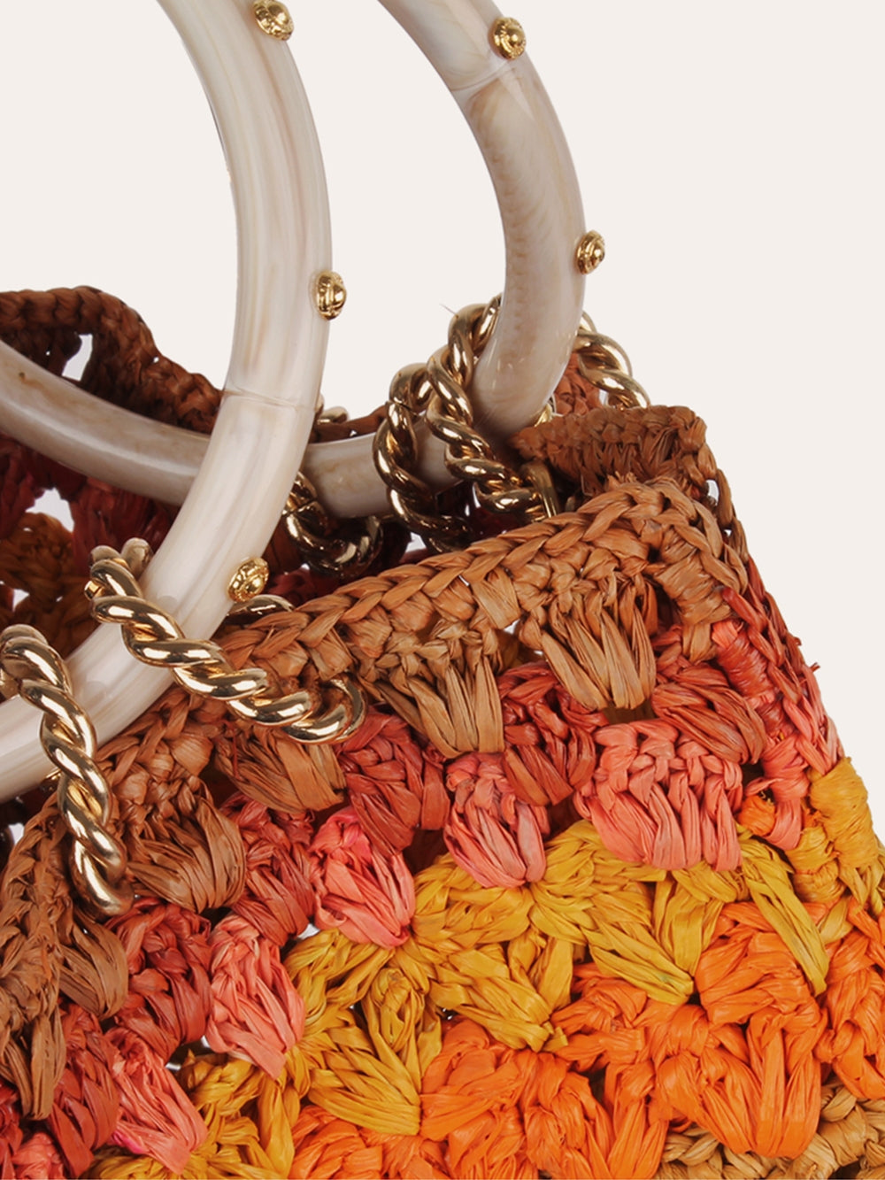 PICOT MULTICOLOUR PURSE