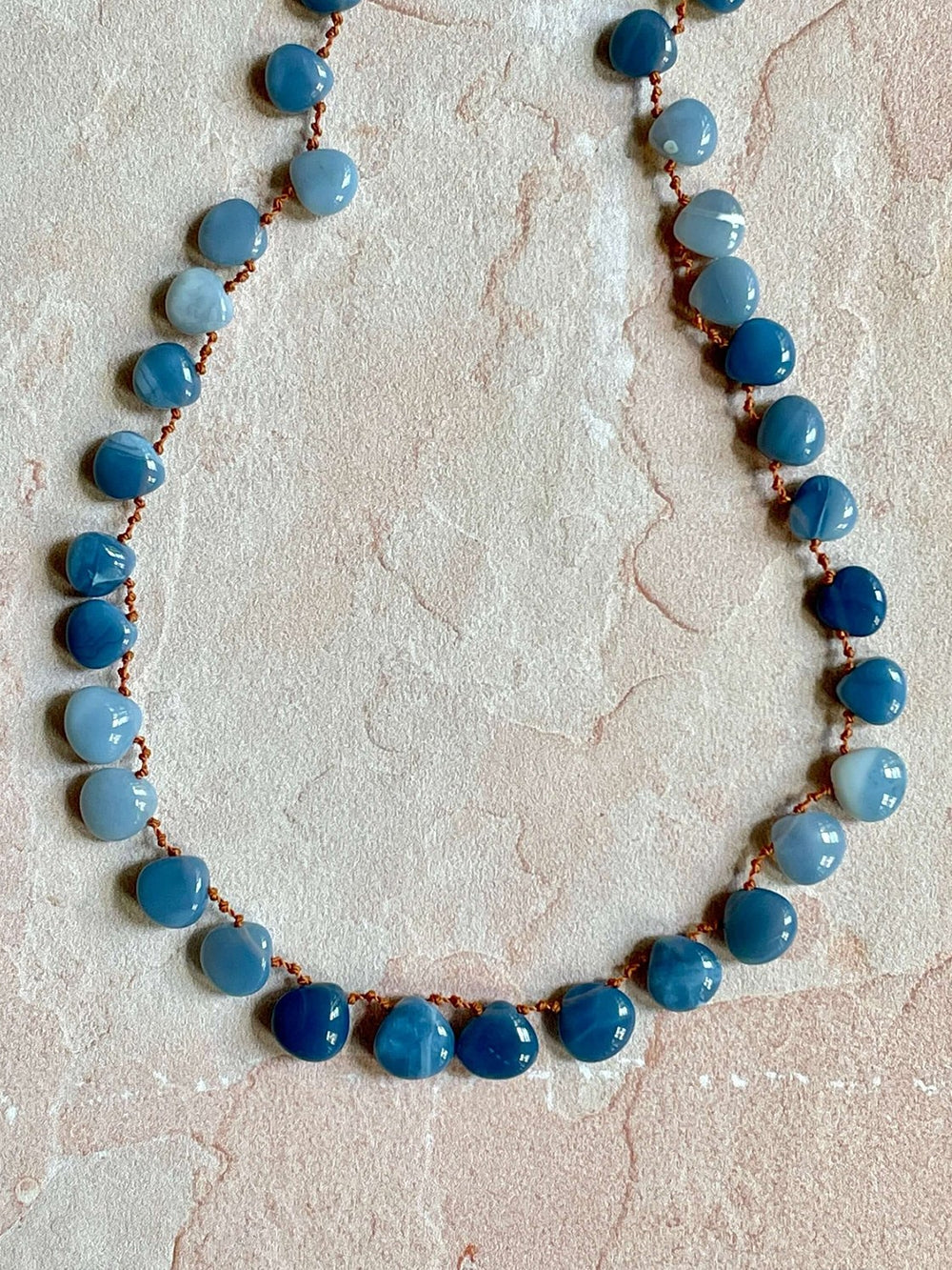 BERRYBLUE BLUE OPAL NECKLACE