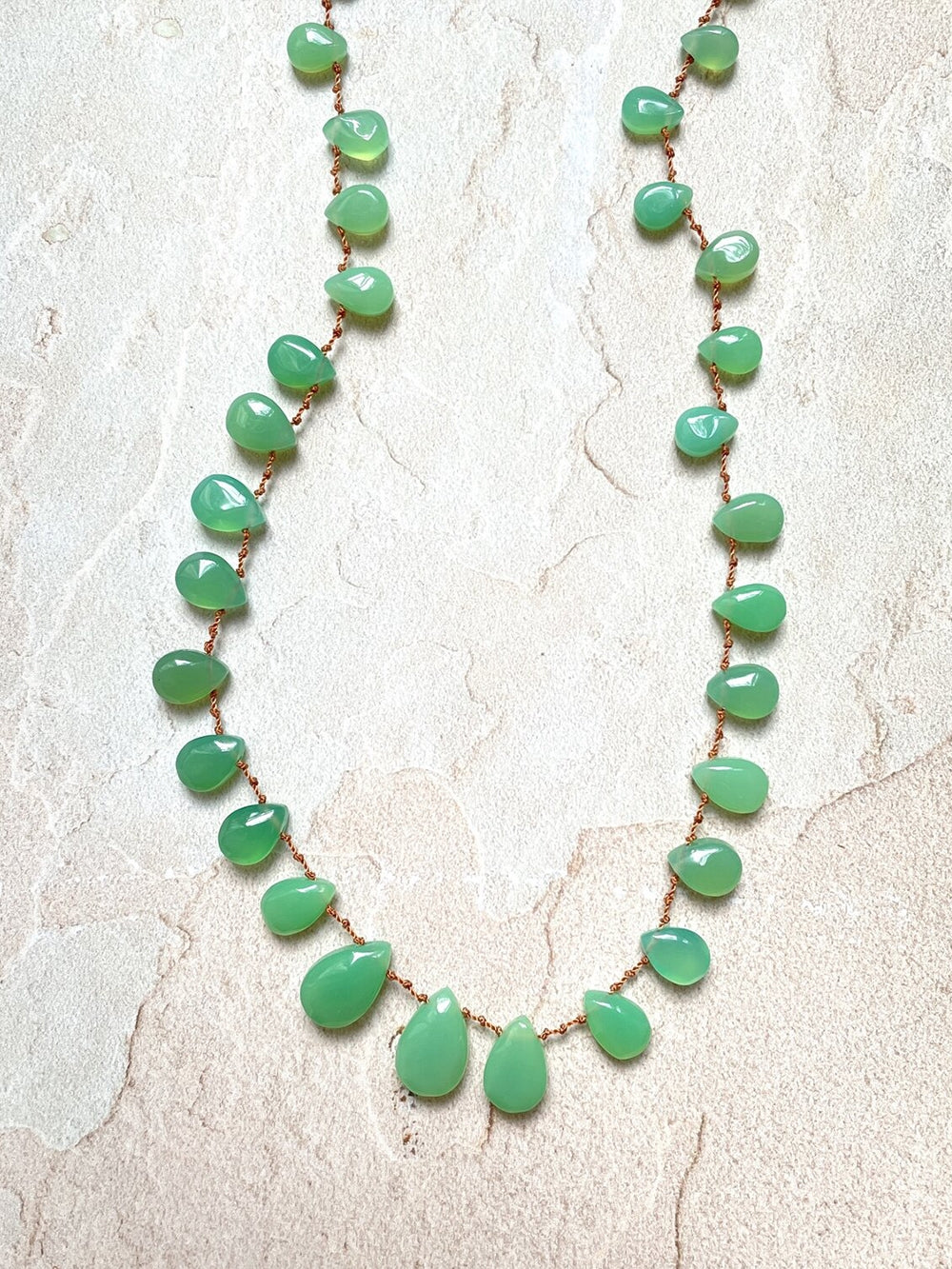 EVERGREN NECKLACE CHRYSOPRASE