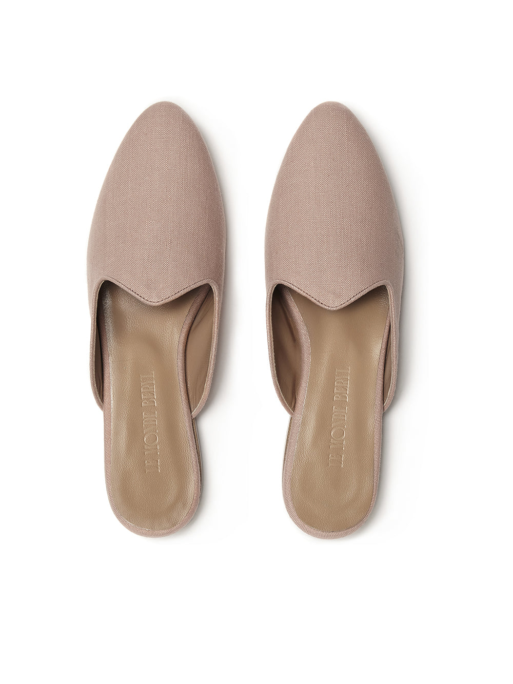 PALE PINK LINE MULES