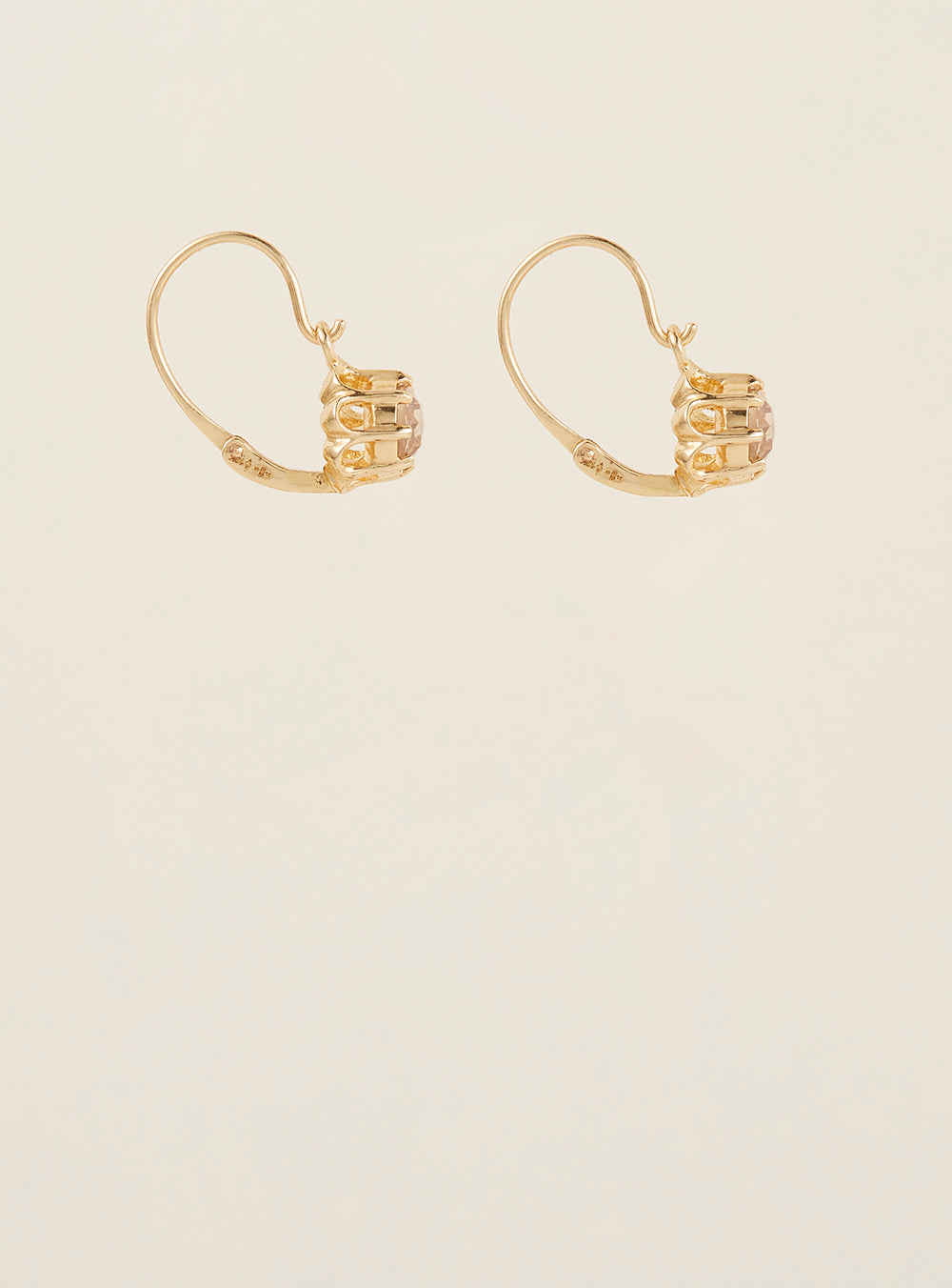 ARLESIENNES GOLD AND DIAMONDS EARRINGS
