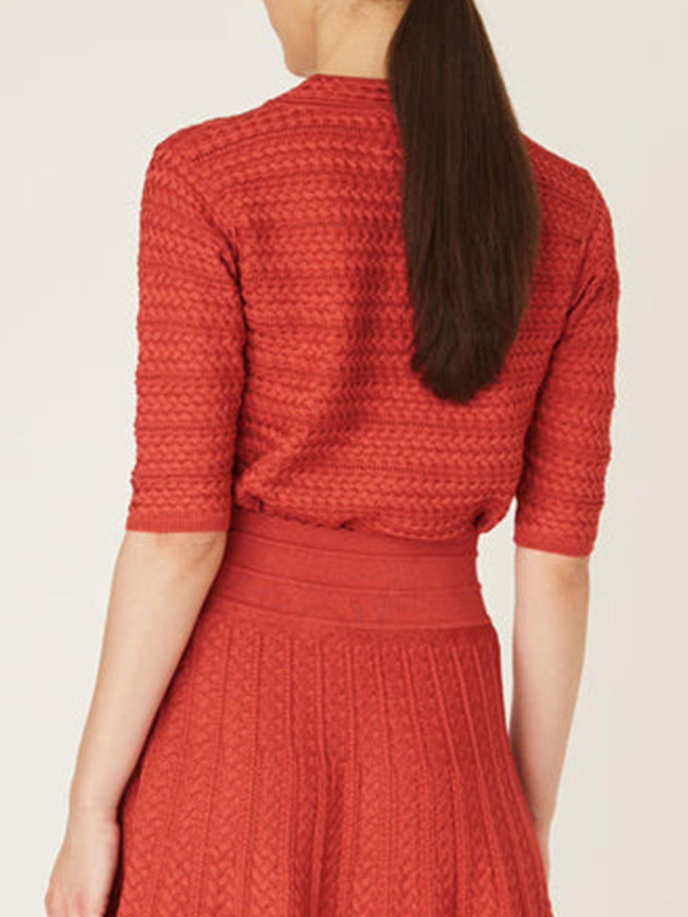 CANNAGE KNIT COPPER TOP