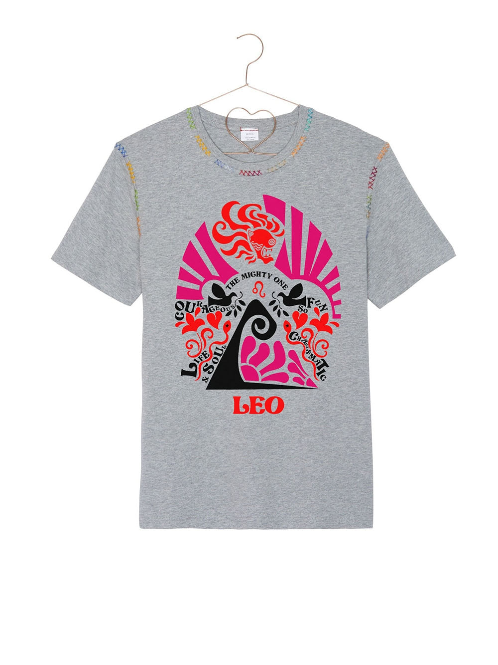 NEW ASTRO LEO GREY TEE-SHIRT