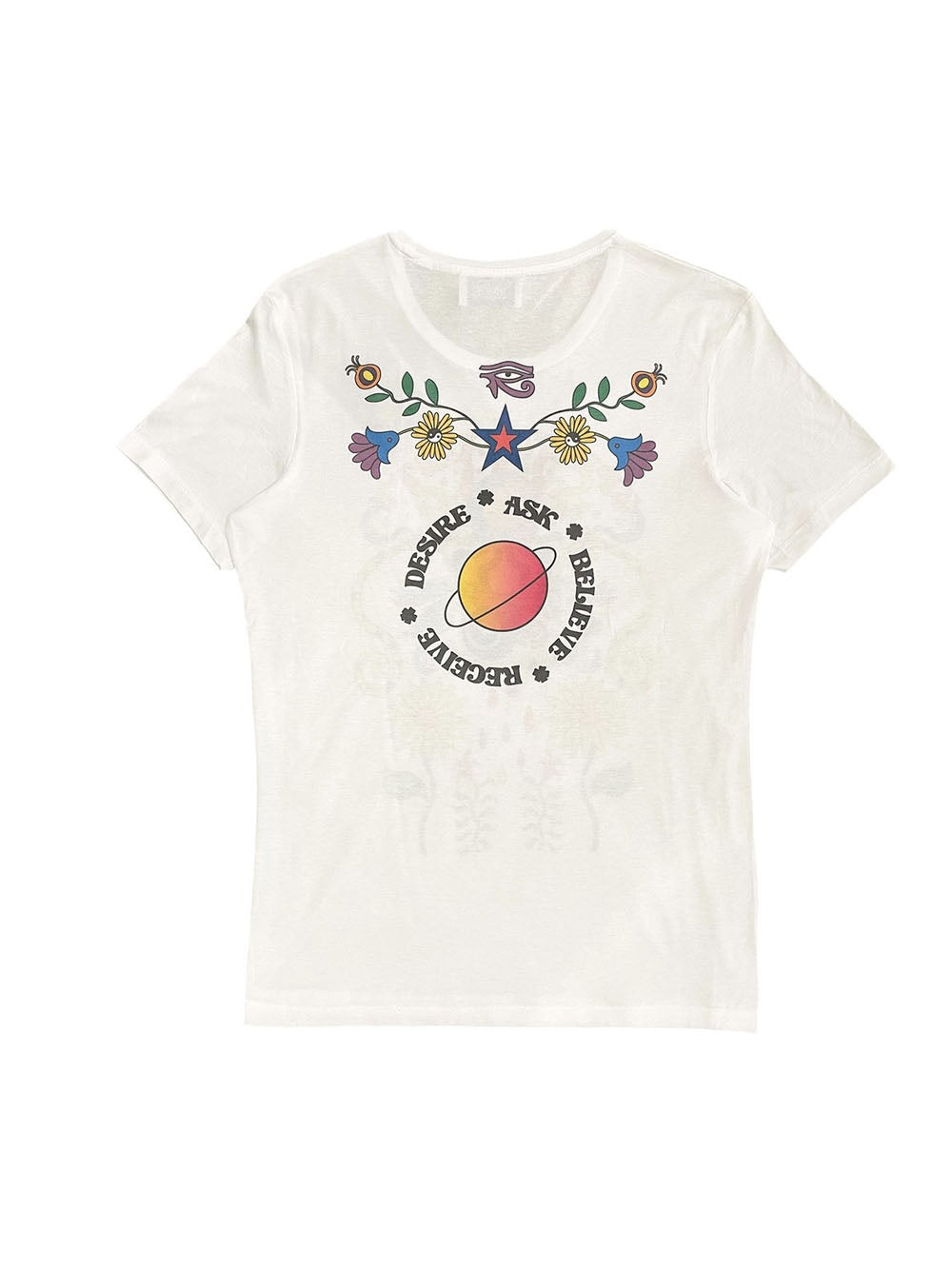 SPIRITUALITY WHITE TEE SHIRT