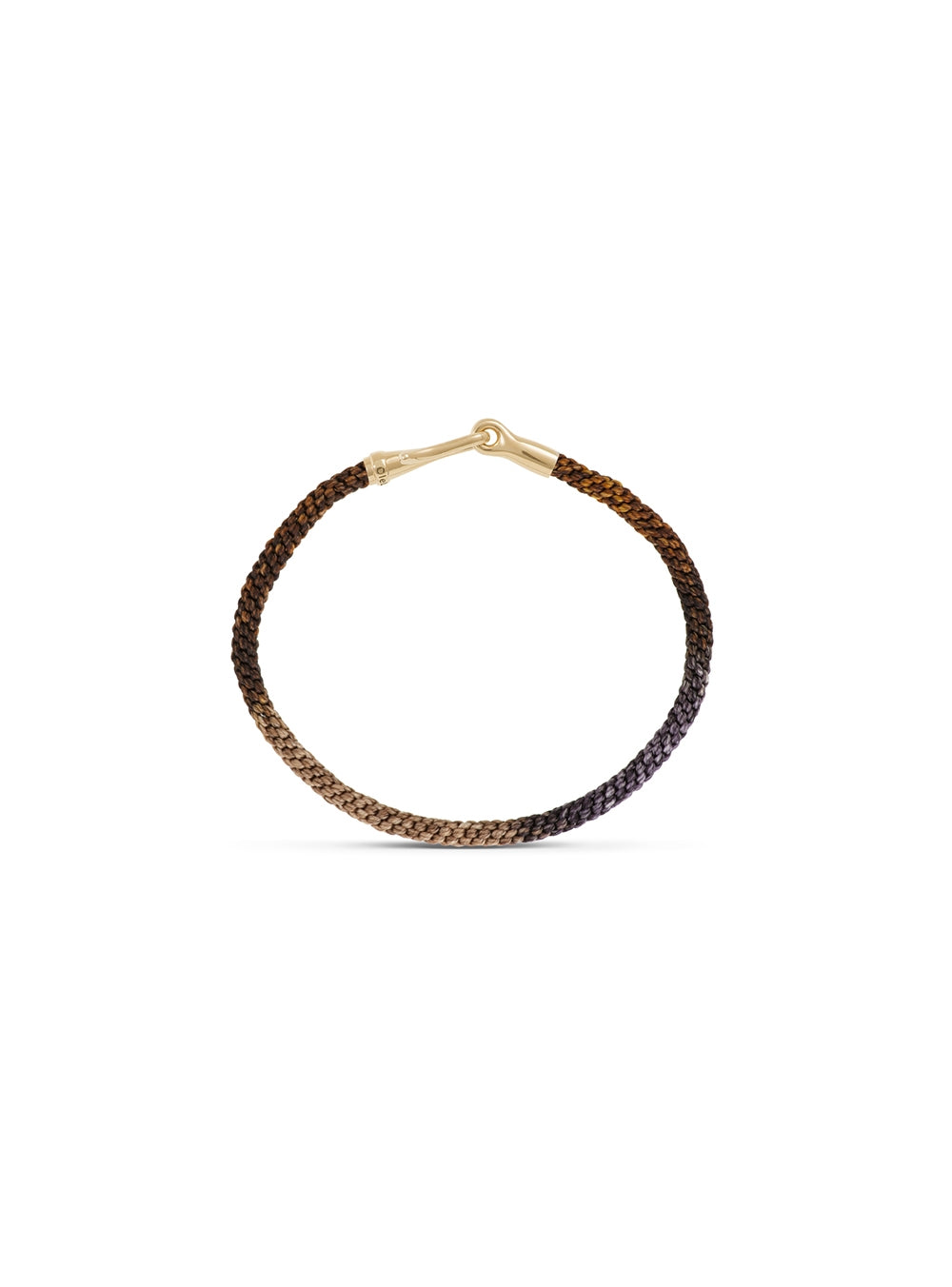 LIFE BROWN AND PURPLE BRACELET