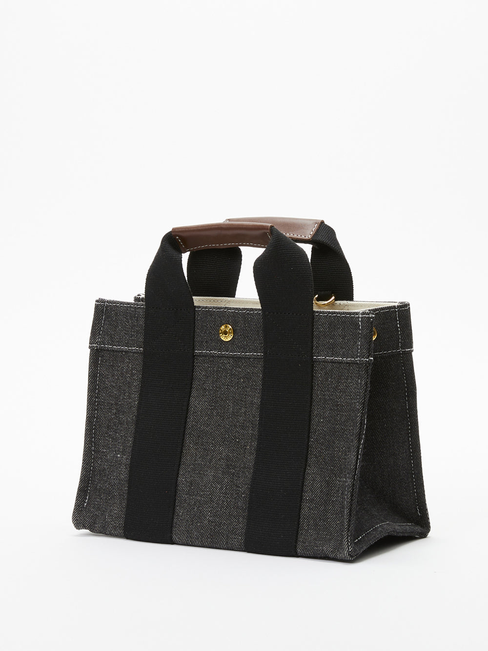 DENIM BLACK S TOTE BAG
