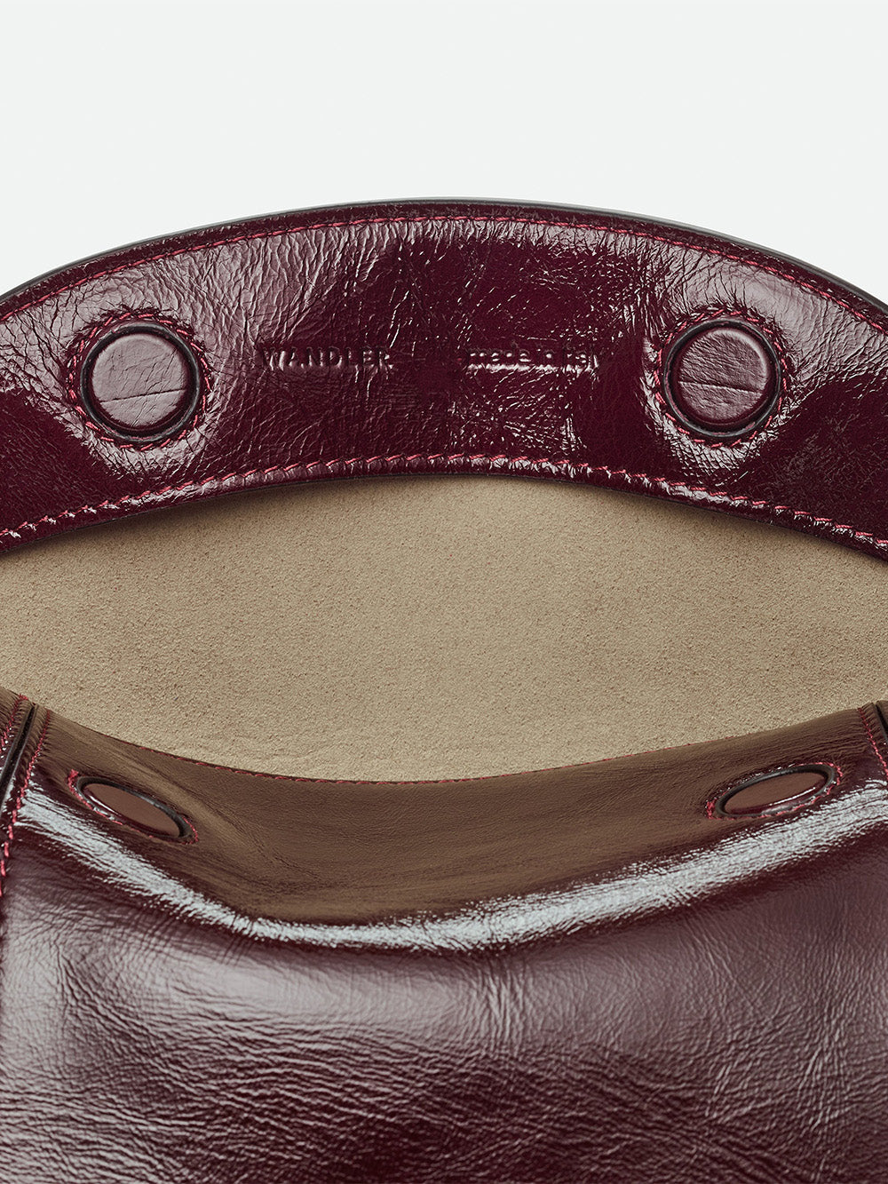 SAC PENELOPE SLOUCH OXBLOOD GLAZE