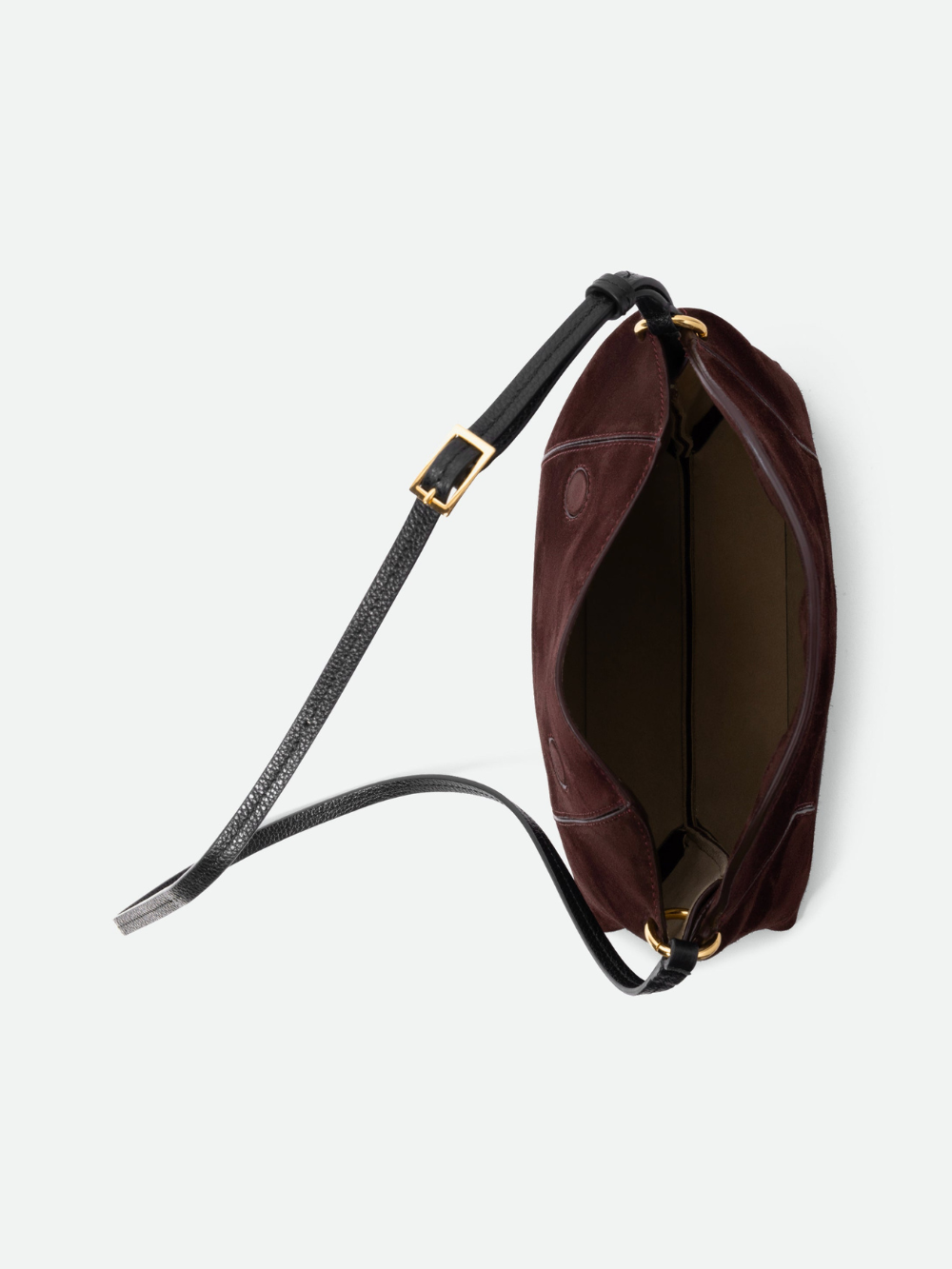 PENELOPE SLOUCH ACAI SUEDE BAG