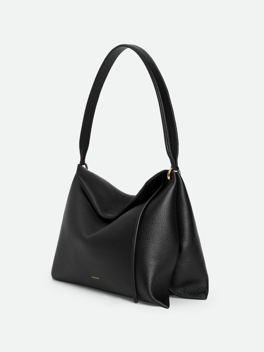 TOTE PENELOPE SMALL BLACK CRUST
