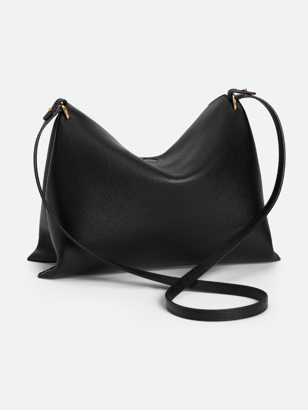 TOTE PENELOPE SMALL BLACK CRUST