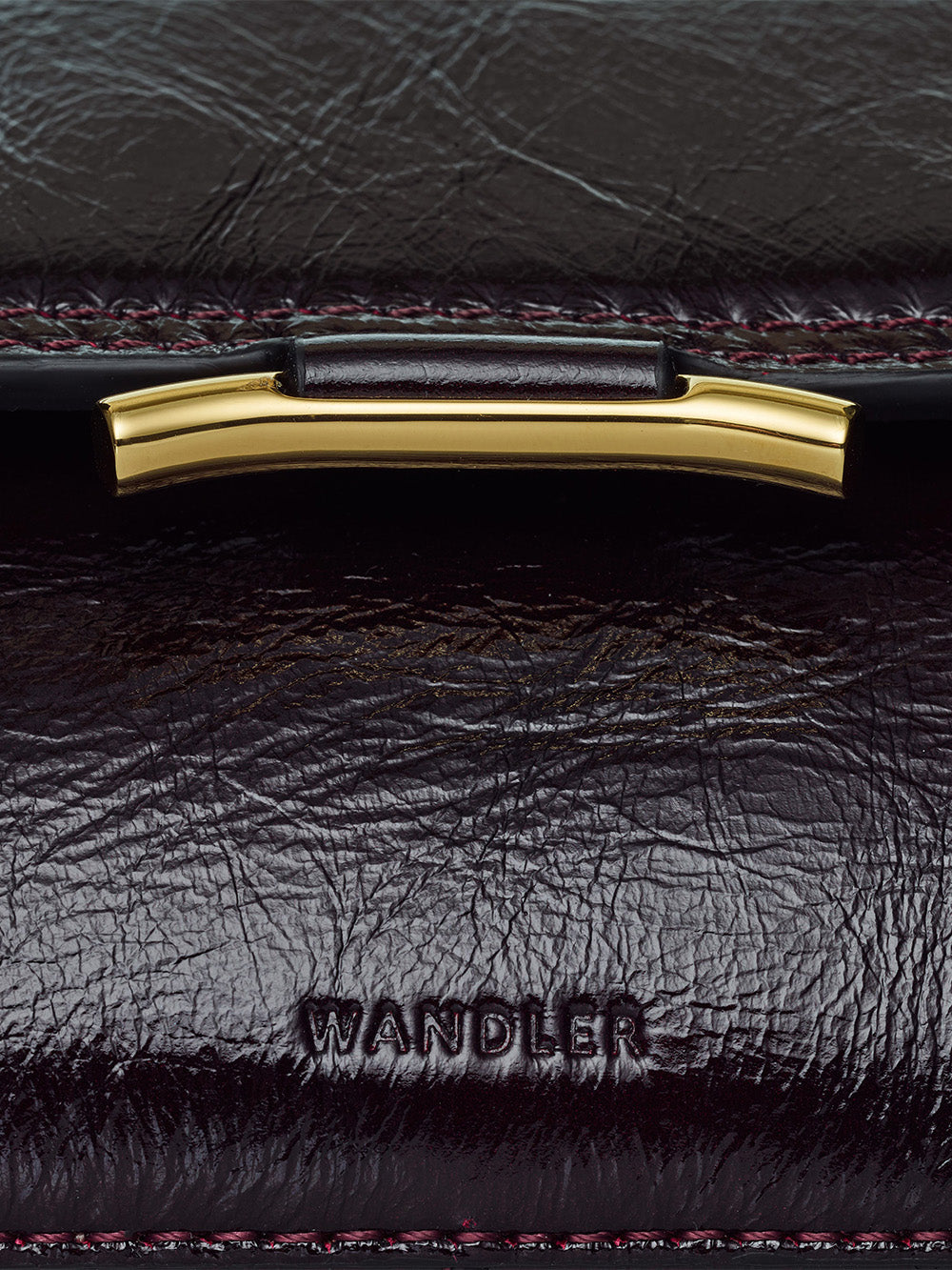 SAC IDA TRIO BORDEAUX GLAZE